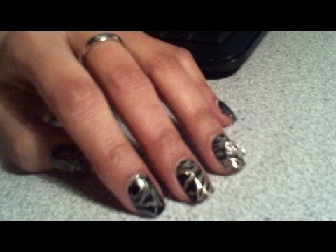 Finger Prints  : Runway Ready  Nail Charms Tutorial Product Review