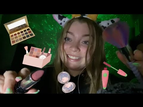 ASMR| Doing Your Makeup For A ✨Date✨ Roleplay (personal attention, positive affirmations)