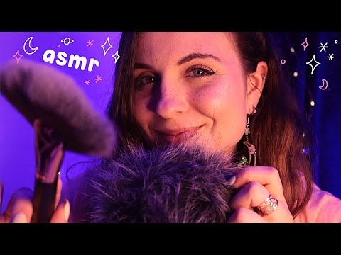 ASMR | Massage crânien + Méditation guidée 💗 (Face brushing, inaudible)