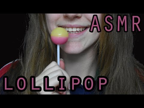 ASMR ♥ Lollipop Licking ♥ Binaural Ear to ear Mouthsounds♥