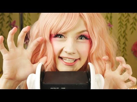 ASMR Imma Eat You .. re Ears (mouth sounds, ear noms w/ no talking)