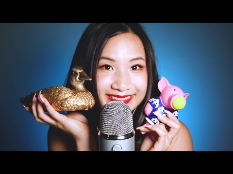 ASMR Tapping and Scratching On Random Objects with Whispering | Sleepy Tingles!