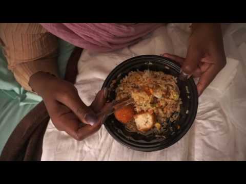Chinese Dinner ASMR Crab Balls/Fried Rice