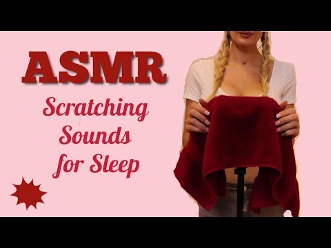 [ASMR] Scratching Sounds for Sleep (Towel Massage, No Talking)