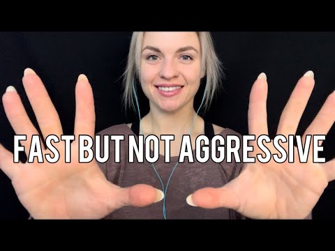 FAST BUT NOT AGGRESSIVE ASMR 😌 HAND SOUNDS, TAPPING, RANDOM TRIGGERS