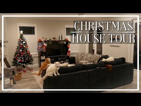 ASMR 🎄 Jubilee's Christmas House Tour! 🏡 Ear to Ear Whispering + Atticus and Leia