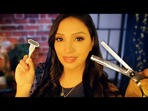 ASMR Most Relaxing Barber Shop - Hair cut, Shaving, and Massage