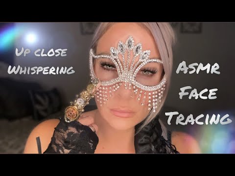 ASMR Tracing My Face | Extremely Up Close And Tingly • Clicky Whispering To Help You Sleep 😴