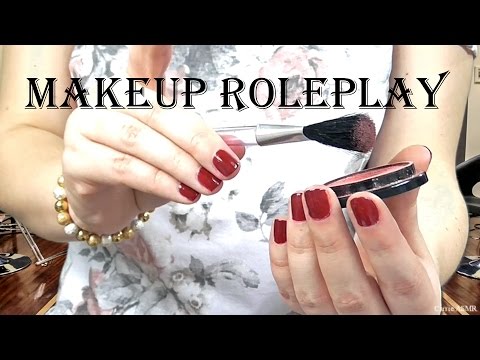 ASMR Makeup Role Play (Binaural Personal Attention Relax)