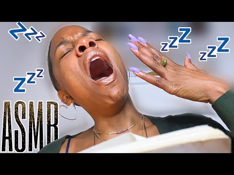 ASMR Request 💜Yawning Giantess Reads You a Bedtime Story {Page Turning, Hand Movements}