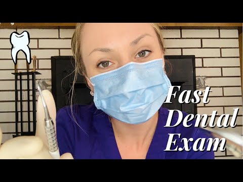 Fast And Aggressive Dental Exam | Dental Exam ASMR Fast | Dental Exam Roleplay |Dental Roleplay ASMR