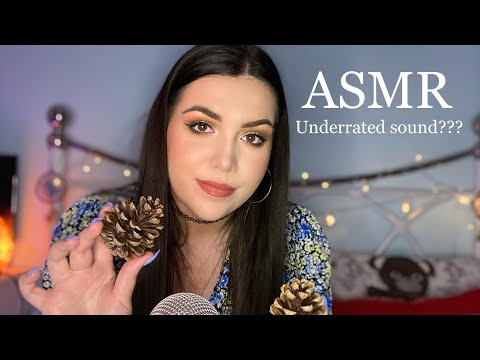 ASMR | Nature Tingles ~ Relaxing Pine Cone Play ♡