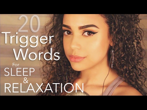 ~ 20 Trigger Words for SLEEP and RELAXATION | ASMR |~