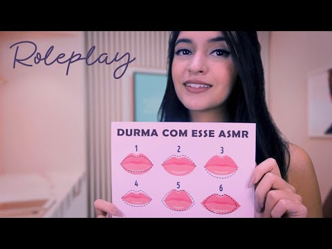 ASMR Preenchimento Labial 👄 Clínica de Estética & SPA | Roleplay Médico ASMR BR