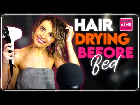 [ASMR] Blow Drying Hair | Hair Drying | Hair Dryer !!