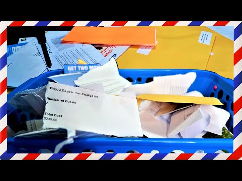 ASMR: Viewer Request - Opening, Tearing/Ripping Mail (No Talking, Paper Sounds, Paper Crinkles)