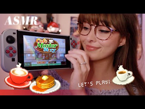 ASMR ☕️🍂 Creating a Pixel Art Coffee Cafe! 🍁 Whispered Game Play with Comforting Gentle Music