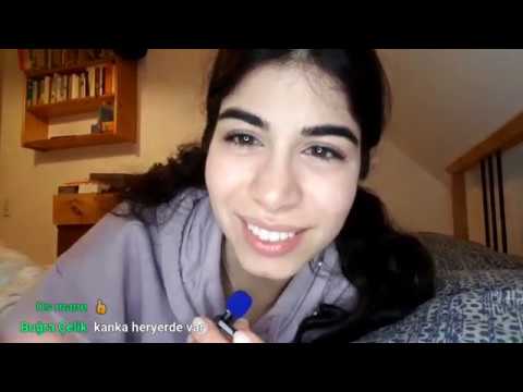 Asmr quarantine Live Stream (chatting & face brushing)