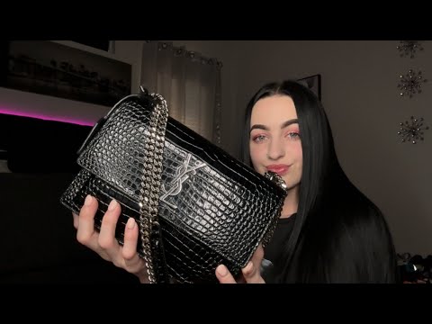[ASMR] What's In My Purse? | Rummaging, Tapping, Whispering