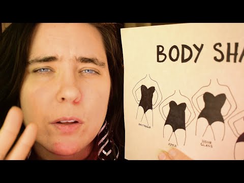 ASMR Body Shape Analysis Role Play (and Fashion Consultation)