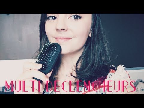 ASMR FRANCAIS ♡ Multi Déclencheurs + Naipo Care ♡ (Tapping/ Scratching / Brush)