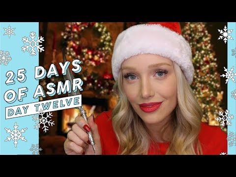 ASMR Writing Cards With Mrs Claus (Feather, Handwriting, Paper Sounds…) #25DaysOfASMR | GwenGwiz