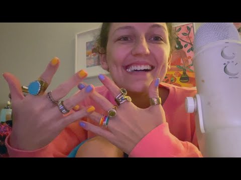 ASMR with my TINGLY RINGS 💍💍💍