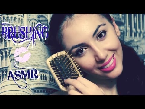 ASMR Brushing Hair & Head Scalp Massage ASMR Whisper & Role Play Binaural/3D