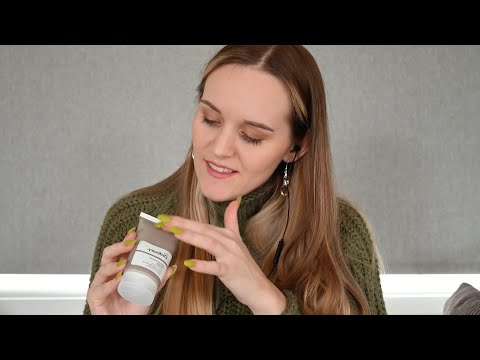 ASMR gentle tapping on my favourite skin products | Whisper