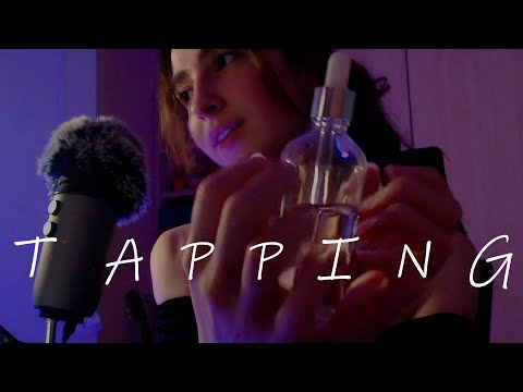 ASMR 🎧No Puedes Dormir? 💜Tapping & Scratching