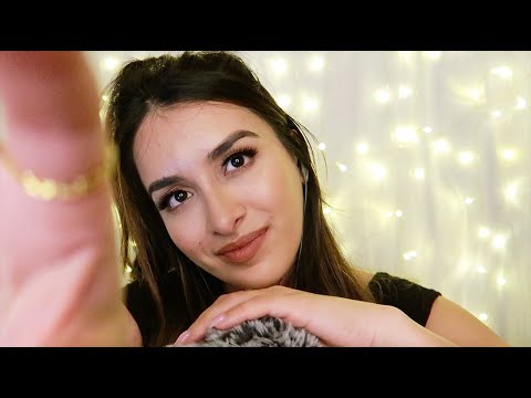 ASMR Fluffy Mic Scratches & Soft Whispers
