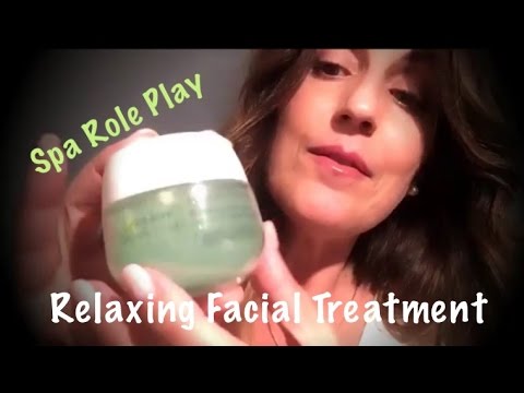 ASMR Relaxing Spa Facial Treatment | Personal Attention & Soothing Sounds