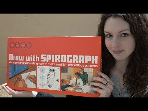 ASMR Nostalgia | Drawing with SPIROGRAPH