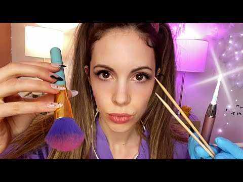 ASMR FAST Scalp Check, Makeup, Color Stylist, Medical, Eye Dr, (CHAOTIC & UNPREDICTABLE)