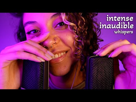 *EAR TO EAR* Inaudible Whispers + Personal Attention (very sensitive) ASMR
