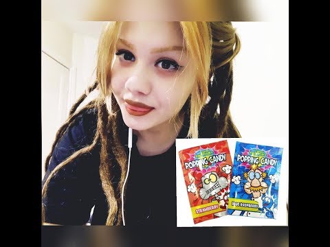 ASMR | Eating Popping Candy | Read Below
