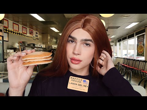 ASMR- Lana Del Rey takes your order at Waffle House