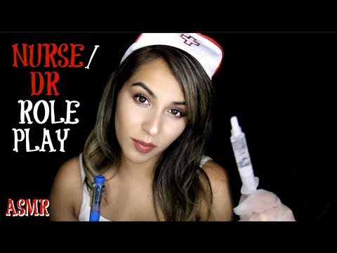 ASMR 🖤Nurse and Dr Roleplay * 🐥 A Chicken Nugget Incident 😱*