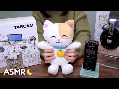 届いたよ！！！🐈 TASCAMコラボグッズ再販のお知らせ [囁き声-ASMR]