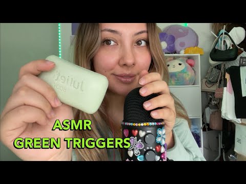 ASMR green triggers 💚