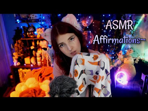 ASMR ✨Self-care Affirmations (with intense towel tingles)~ 🎧