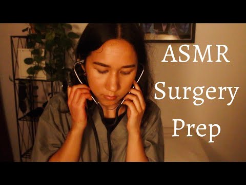 [ASMR] Preparing you For Surgery | Shave, Stethoscope, Starting IV (Binaural Medical Roleplay)