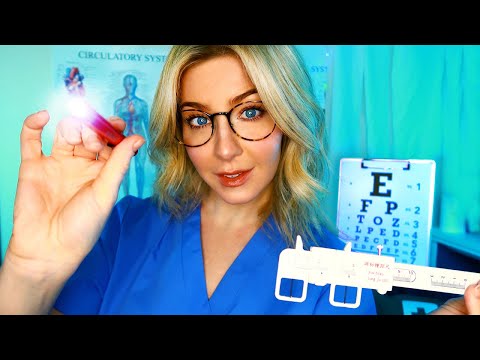 ASMR The MOST AWKWARD Eye Exam EVER?!  👀 Highly Unprofessional Medical Eye Examination Roleplay