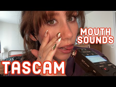 ASMR | Ear To Ear Tascam Mouth Sounds 👄