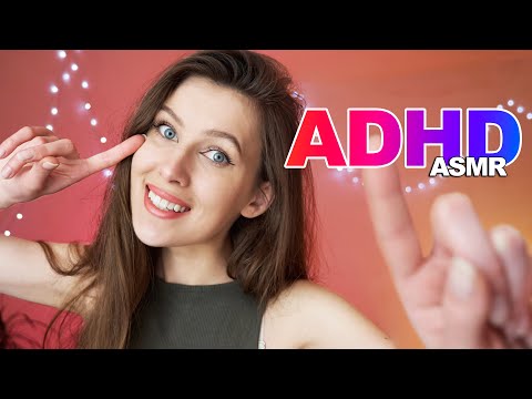 ASMR for ADHD | Fast & Aggressive | Hand Movements | Mouth Sound