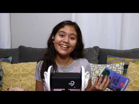 ASMR Book Tapping, Tracing & Whispering