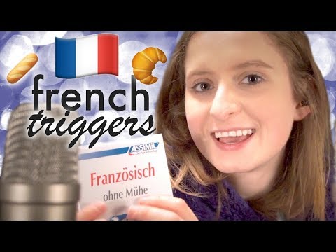 🇫🇷 ASMR 🇫🇷 French Triggers ✨ French, Tapping, Scratching 💕