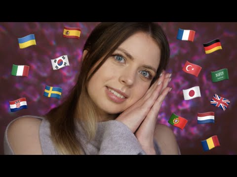 [ASMR] 💜 Learning languages: Saying “You are safe here” in 15 different languages