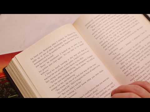 ASMR Reading Twilight, Edward showing Bella his Skin Shimmering for the First Time (tingling sounds)