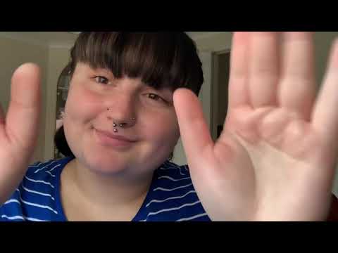 ASMR • Personal Attention / Finger Fluttering / Hand movements - Mouth sounds 👄
